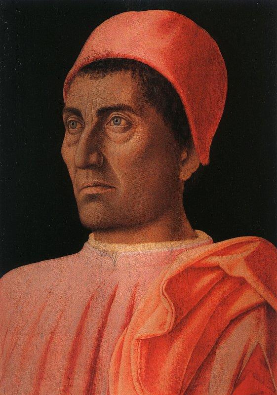 Andrea Mantegna Portrait of the Protonary Carlo de Medici Norge oil painting art